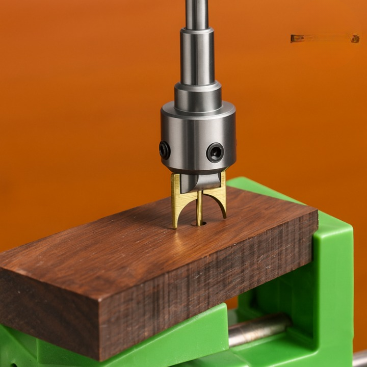 Drill Bit Set Carbide Tips Splinter-Free Set of 4