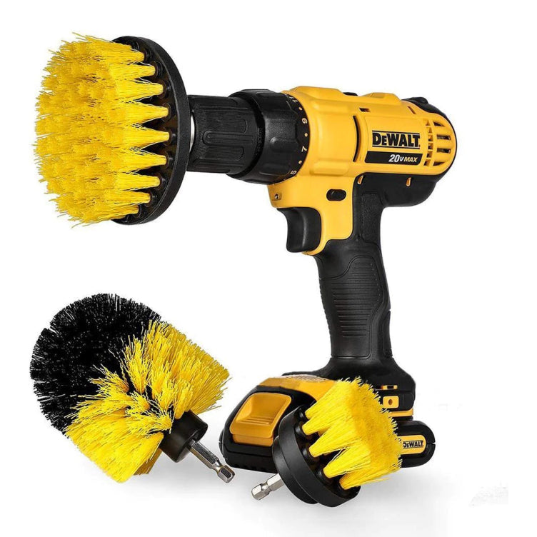 Drill Brush Set Universal Fit Versatile Shapes