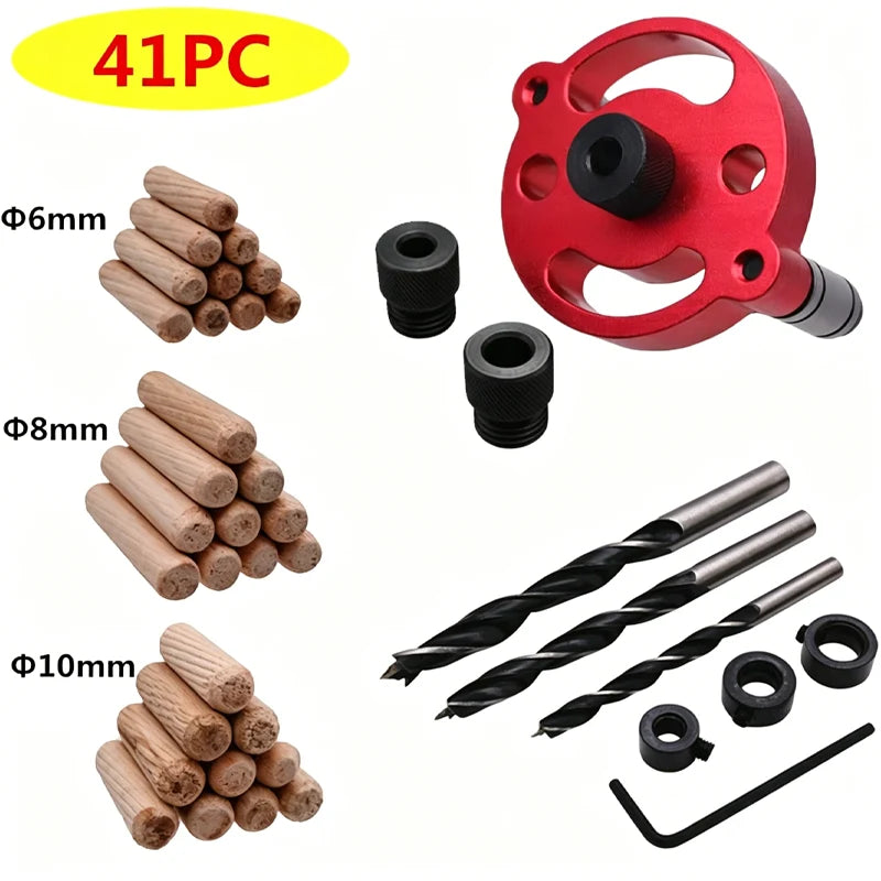 Drill Guide Self-Centering Aluminum & Hardened Steel Bushings