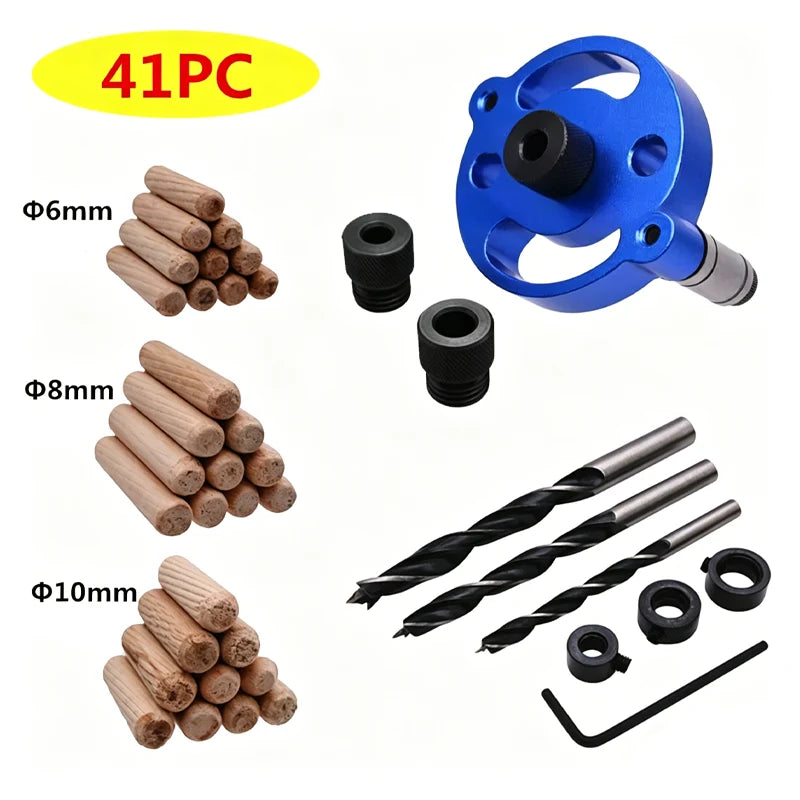 Drill Guide Self-Centering Aluminum & Hardened Steel Bushings