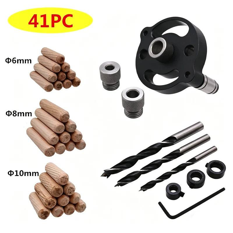 Drill Guide Self-Centering Aluminum & Hardened Steel Bushings