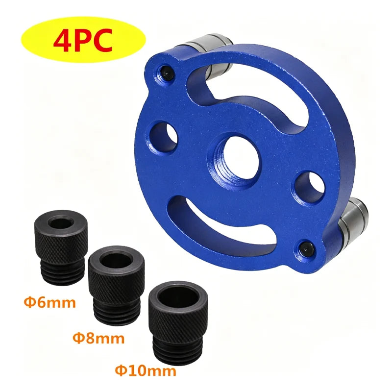 Drill Guide Self-Centering Aluminum & Hardened Steel Bushings