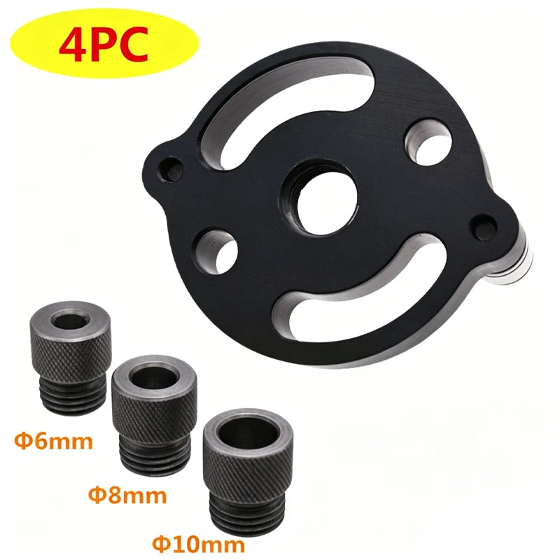 Drill Guide Self-Centering Aluminum & Hardened Steel Bushings