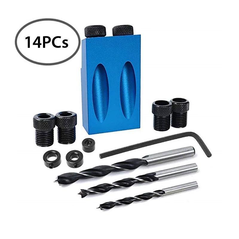 Drill Jig 15° Angle Aluminum Alloy
