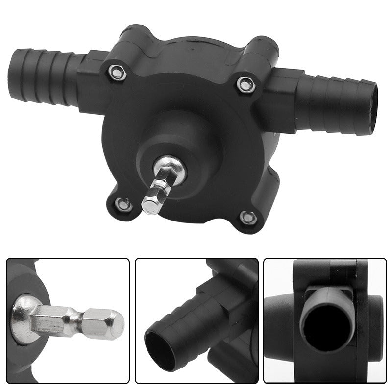 Drill Pump Self-Priming 20–30 L/min Standard Drill Compatible