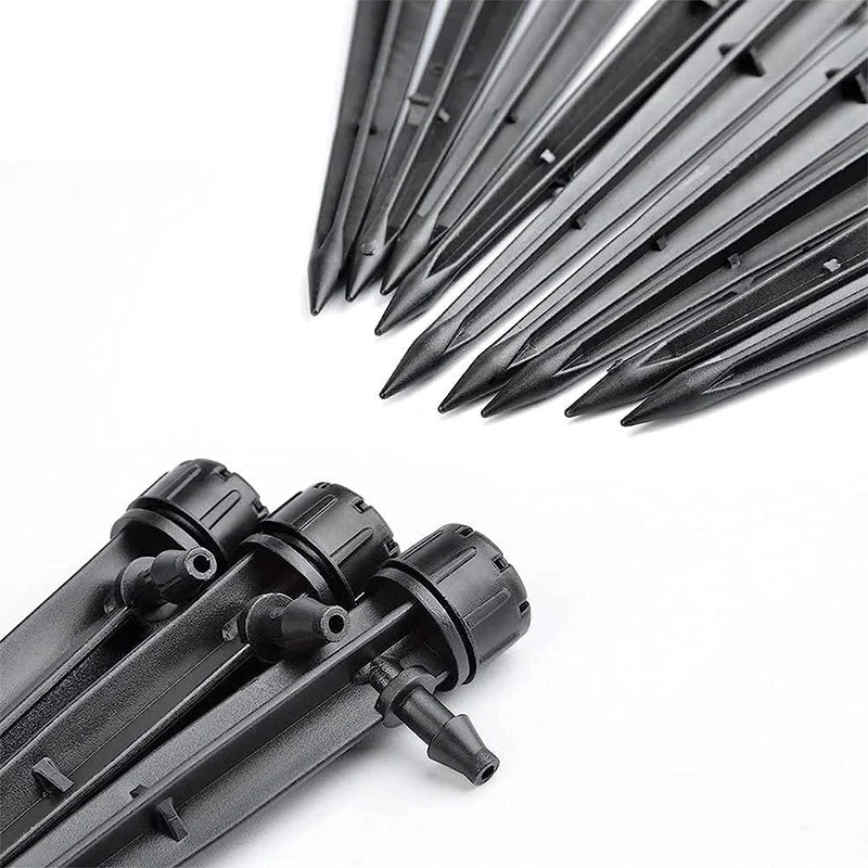 Drip Irrigation Kit 360° Rotatable Nozzles Set of 50