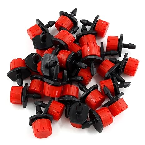Drip Irrigator Adjustable Flow & Self-Cleaning