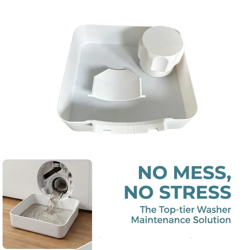 Drip Tray Front-Loading Washer Universal Fit With Deflector