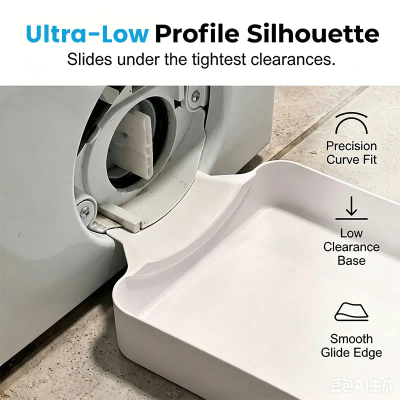 Drip Tray Front-Loading Washer Universal Fit With Deflector