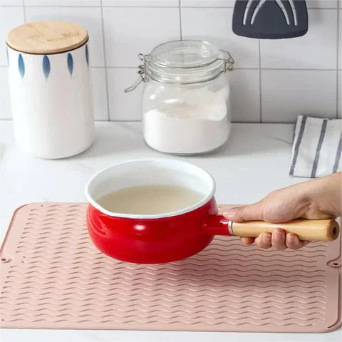 Drying Mat Silicone Non-Slip & Heat-Resistant