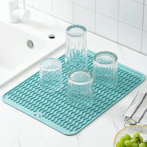Drying Mat Silicone Non-Slip & Heat-Resistant