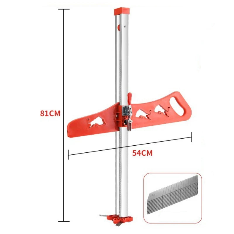 Drywall Cutting Tool Foldable Stainless Steel Dust-Free Cuts