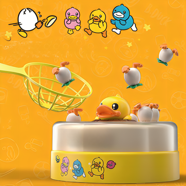 Duck Catching Game Battery-Free Safety Nets & Eggs