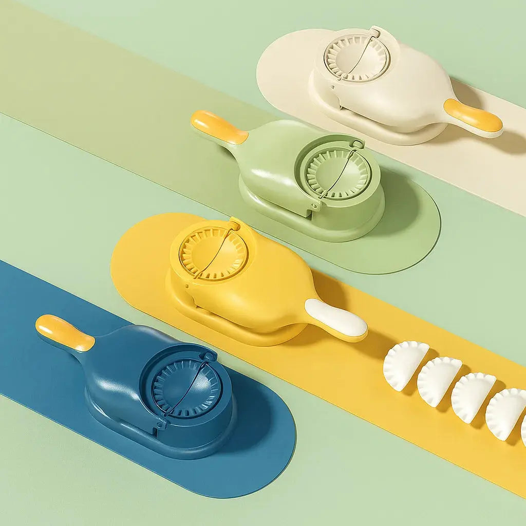 Dumpling Maker 2-in-1 Filling & Shaping Non-Stick Easy-Clean