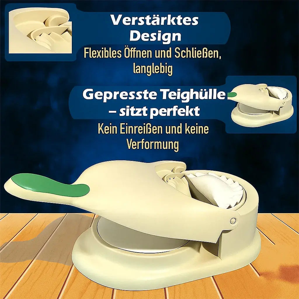 Dumpling Maker 2-in-1 Filling & Shaping Non-Stick Easy-Clean