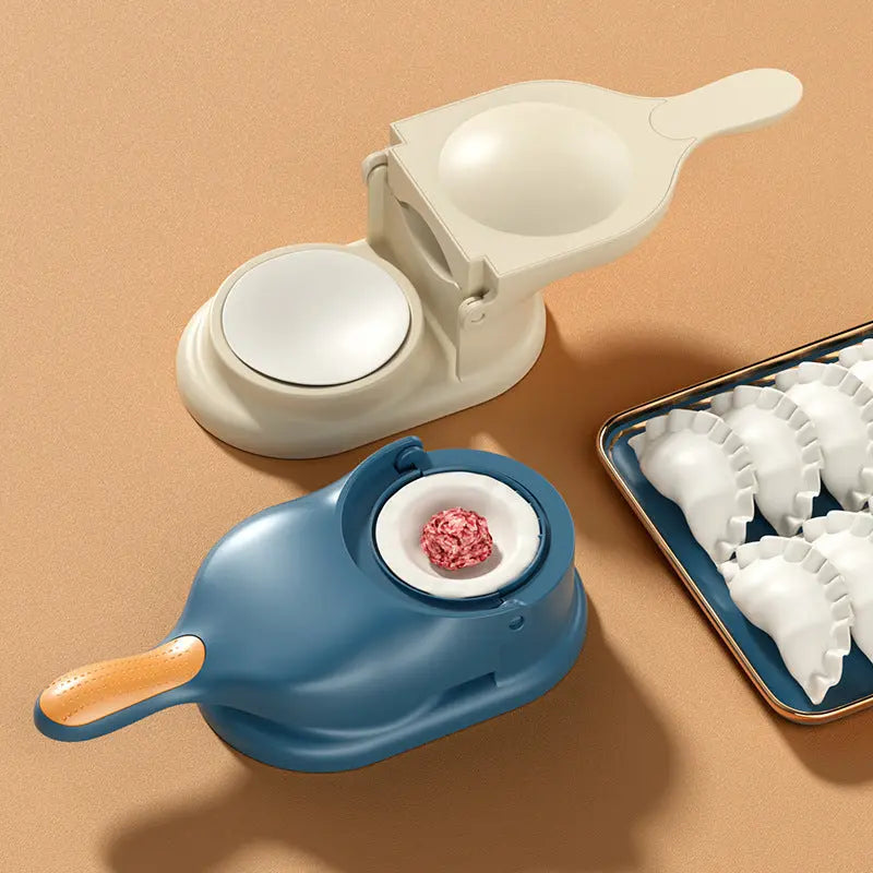 Dumpling Maker 2-in-1 Filling & Shaping Non-Stick Easy-Clean