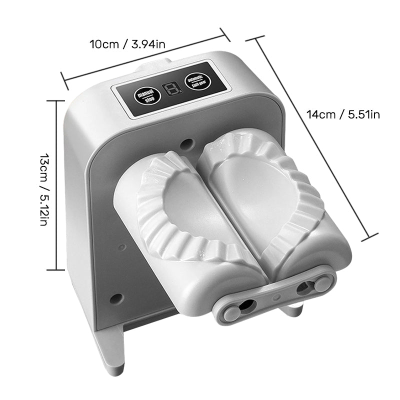 Dumpling Maker Automatic Push-Button USB-Rechargeable & Waterproof