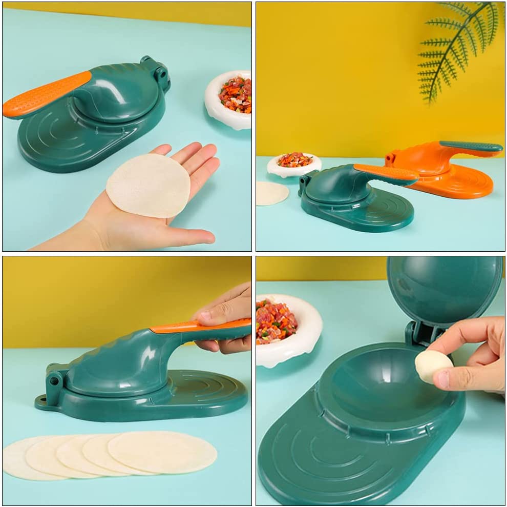 Dumpling Press Ergonomic One-Press Dishwasher Safe