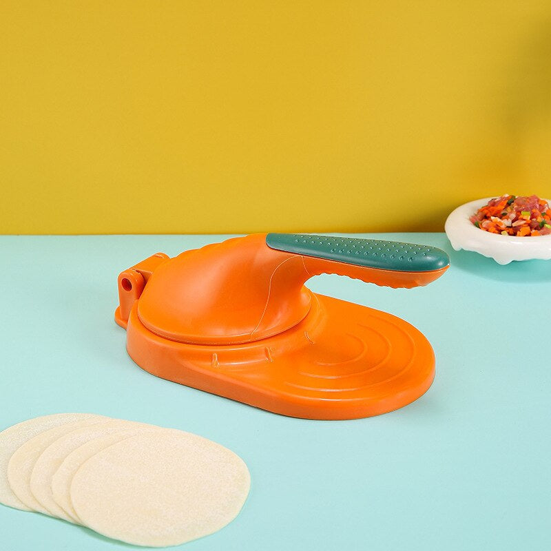 Dumpling Press Ergonomic One-Press Dishwasher Safe