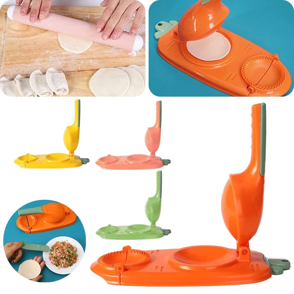 Dumpling Press & Former 2-In-1 Ergonomic Dishwasher-Safe