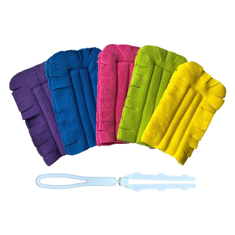 Duster Chenille Microfiber 360° Fringe Set of 5
