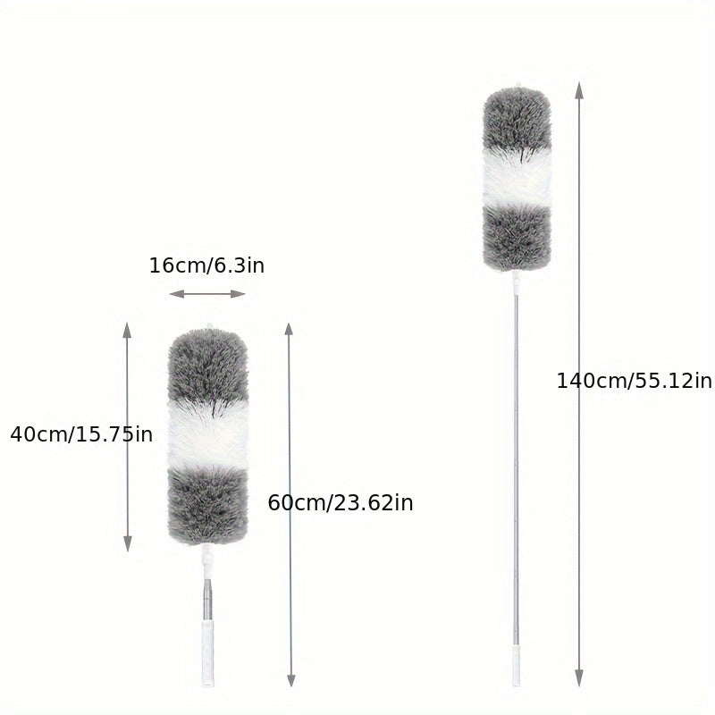 Duster Extendable 55 In Flexible Microfiber Washable & Reusable