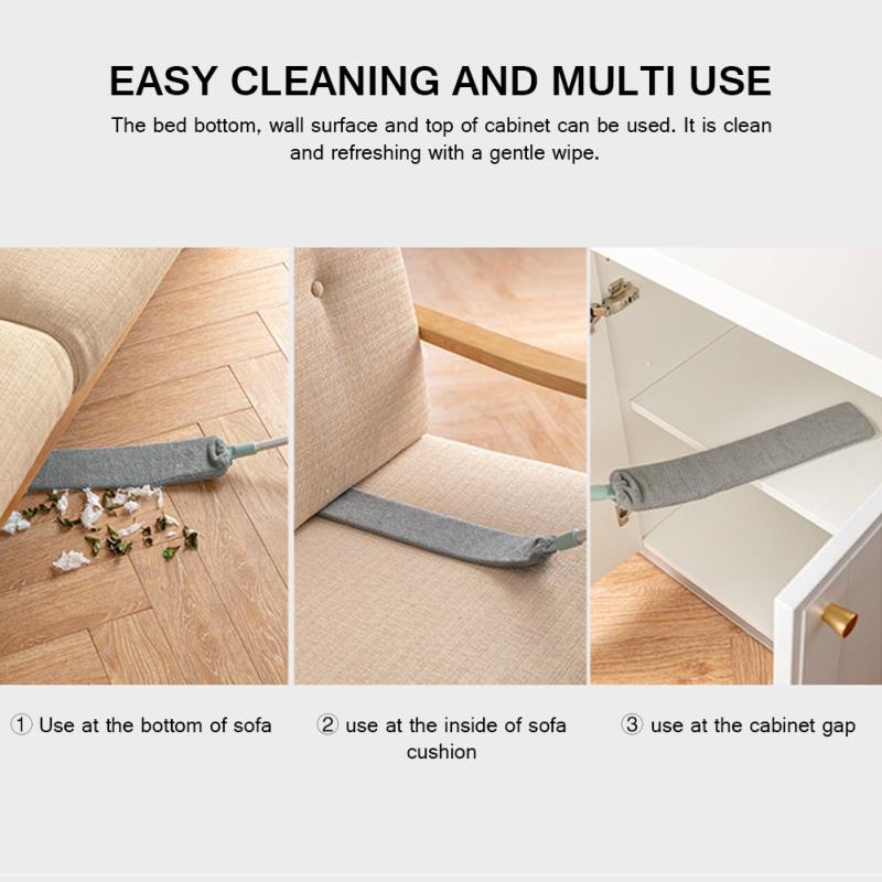 Duster Telescopic Stainless Steel Handle Removable Microfiber Cover