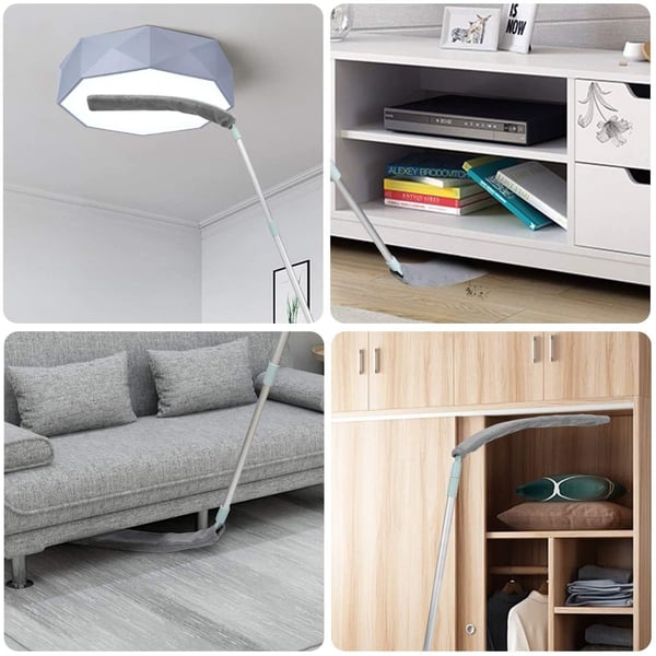 Duster Telescopic Stainless Steel Handle Removable Microfiber Cover