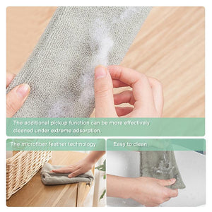 Duster Telescopic Stainless Steel Handle Removable Microfiber Cover