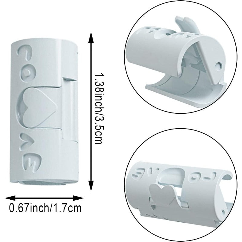 Duvet Clips Double-Snap Fabric-Friendly & Reusable