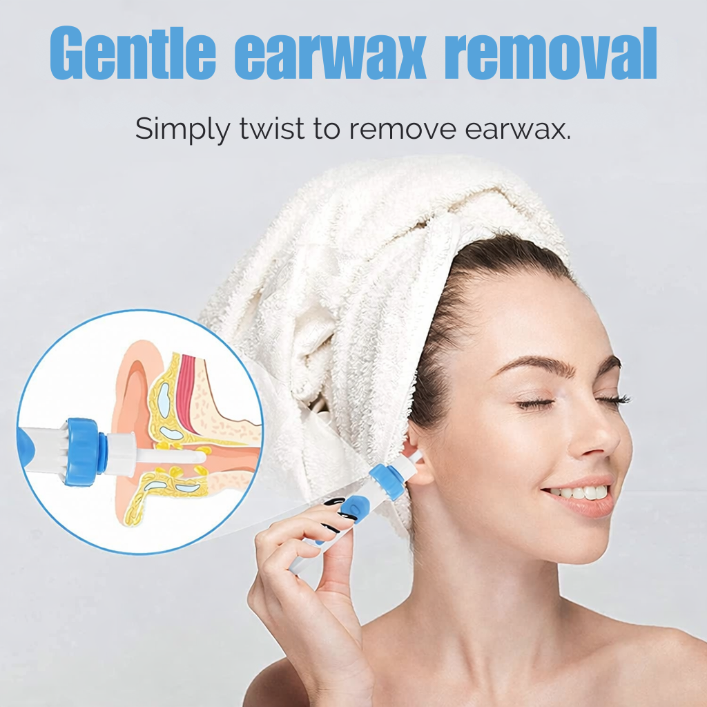 Ear Cleaner Gentle Vacuum Soft Silicone Tips