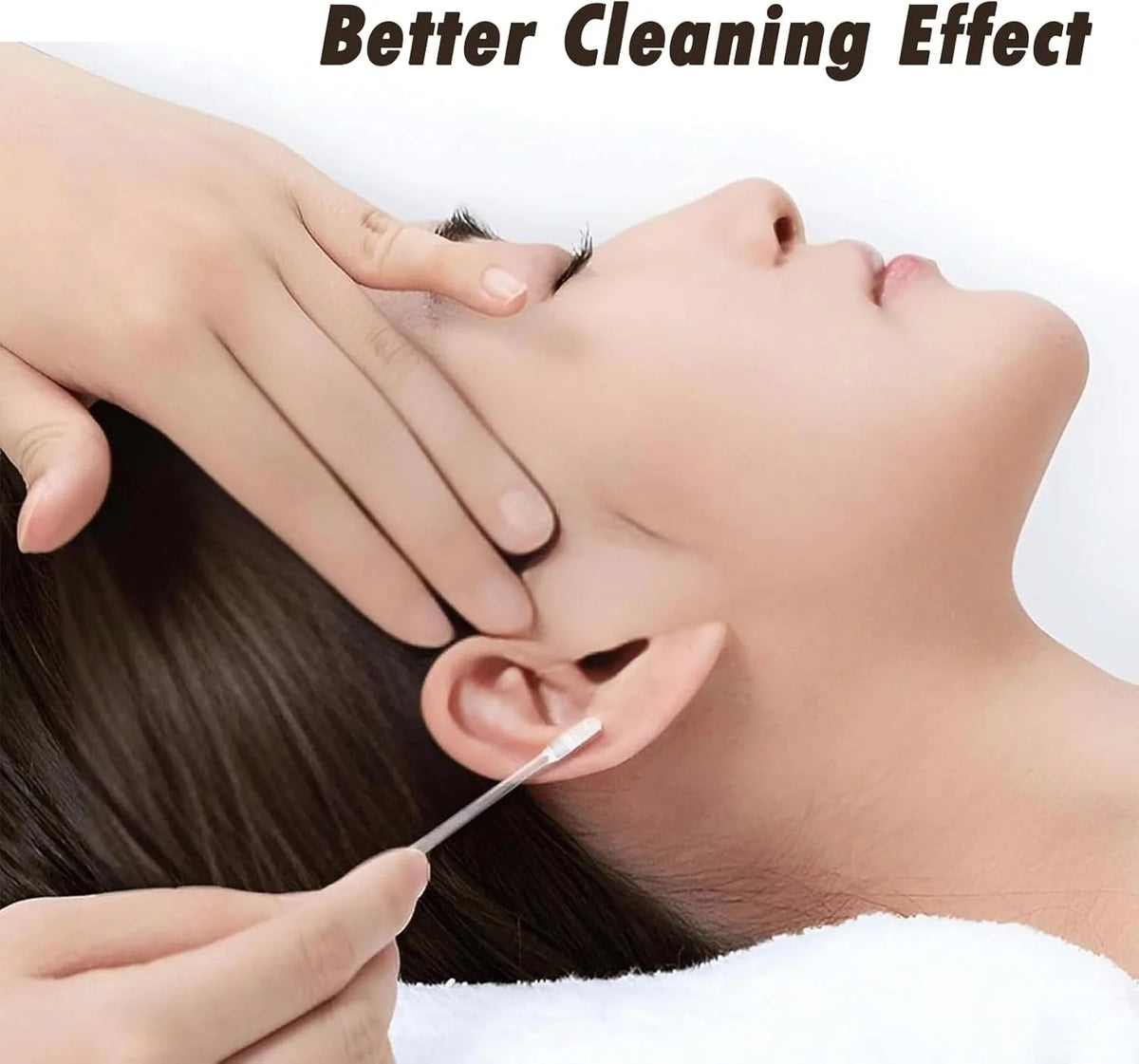 Ear Cleaning Stick Soft Rubber Adhesive Tip Reusable