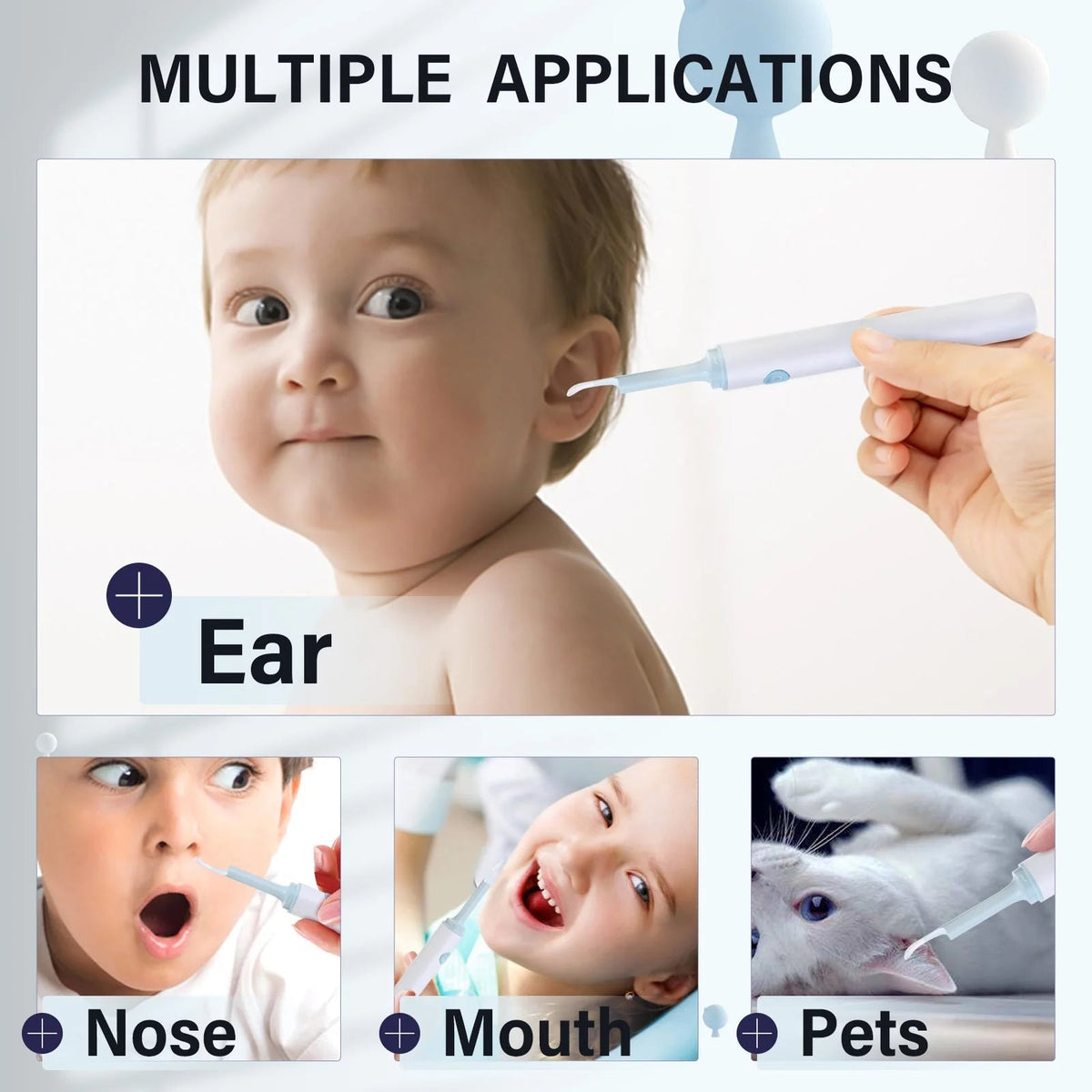 Earwax Removal Kit HD Camera & Silicone Tips