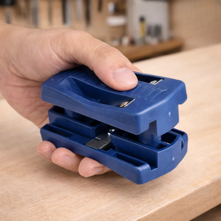 Edge Band Trimmer Adjustable Spring Carbon Steel Blade