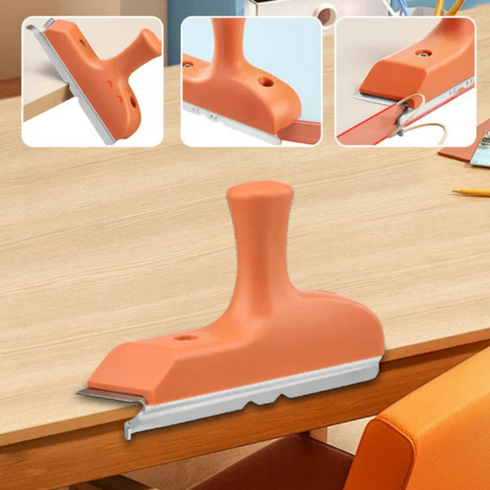 Edge Plane 3-In-1 Ergonomic Non-Slip Stainless Steel Blades