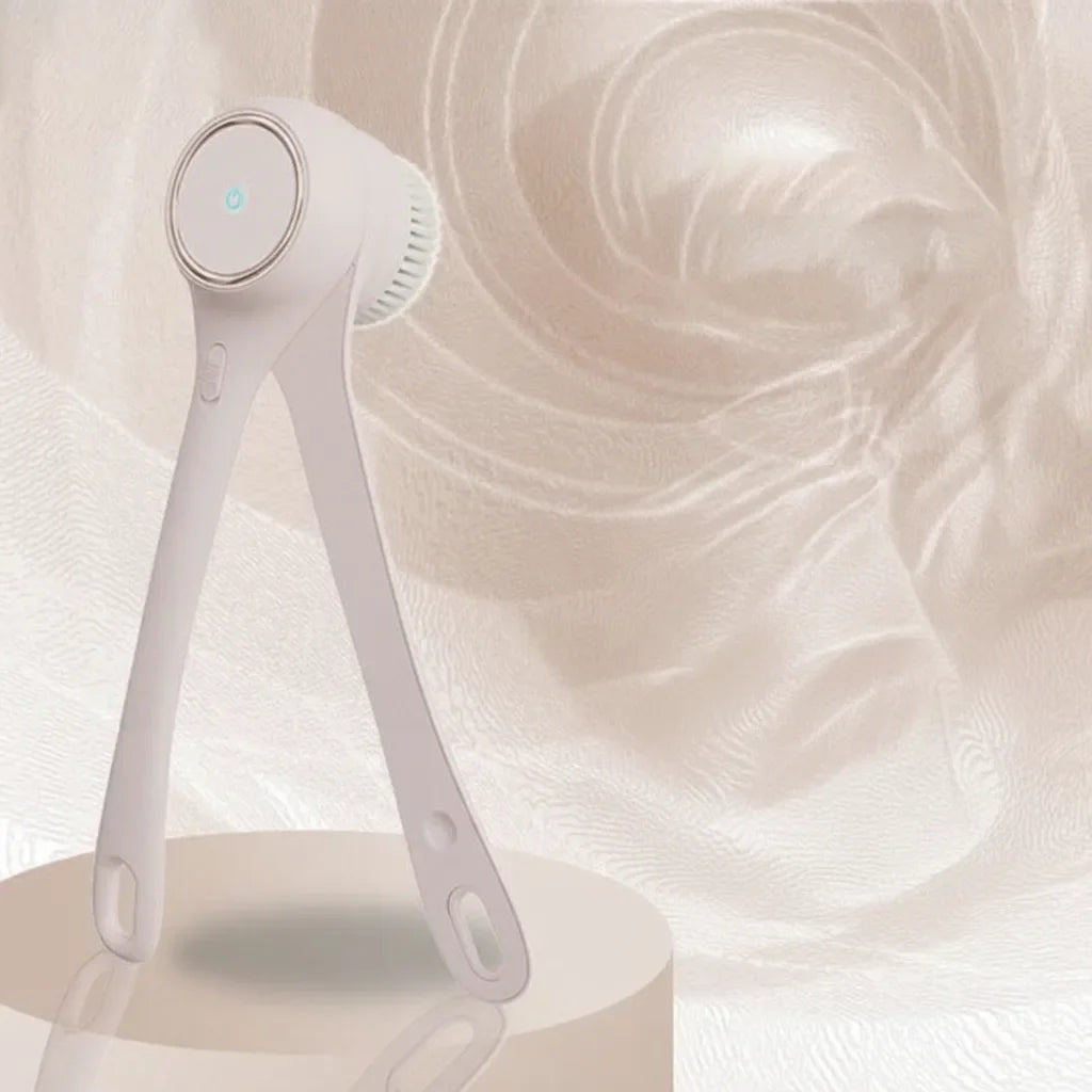 Electric Body Brush Nano-Soft Bristles & 5 Interchangeable Heads