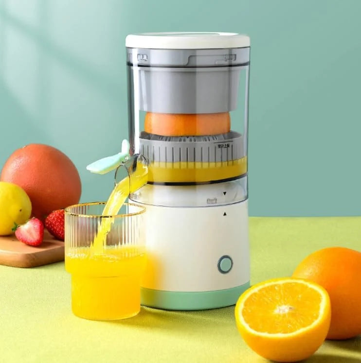 Electric Citrus Juicer Cordless USB Rechargeable Easy-Clean