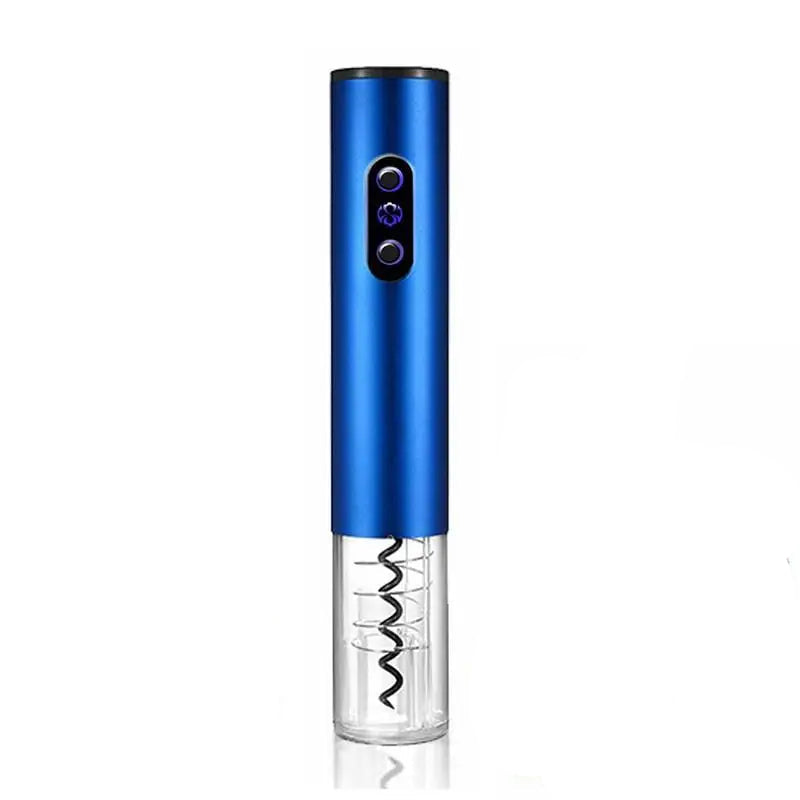 Electric Corkscrew One-Button Battery-Operated Foil Cutter & Stopper