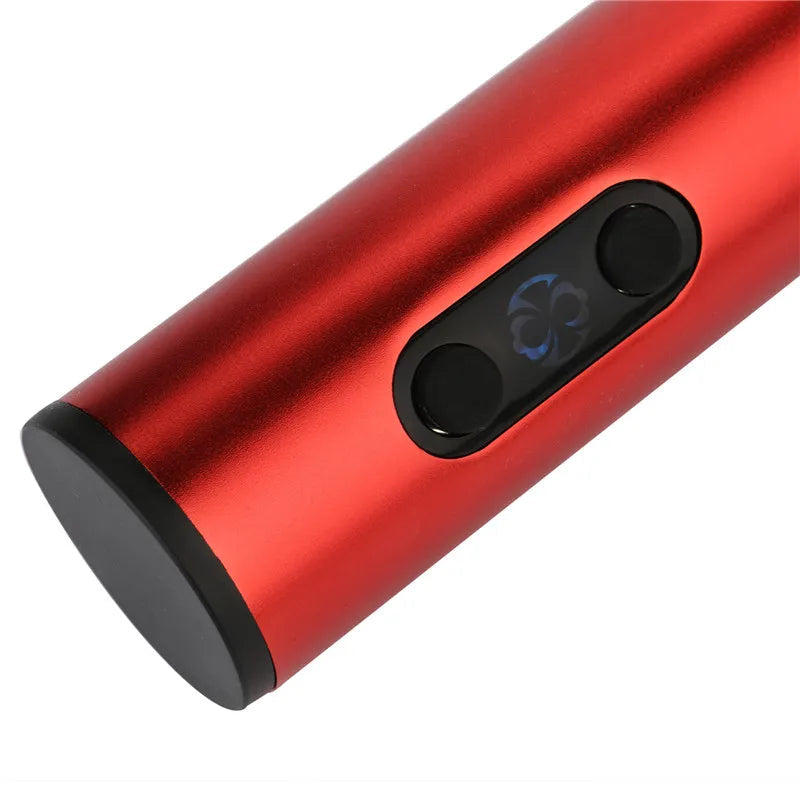 Electric Corkscrew One-Button Battery-Operated Foil Cutter & Stopper