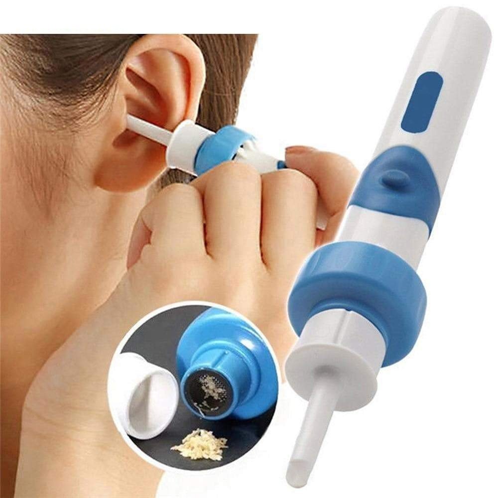 Electric Ear Cleaner Vibration & Vacuum Silicone Tip