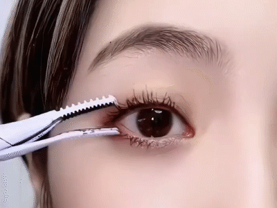 Electric Eyelash Curler Heated Silicone Brush USB-C Rechargeable