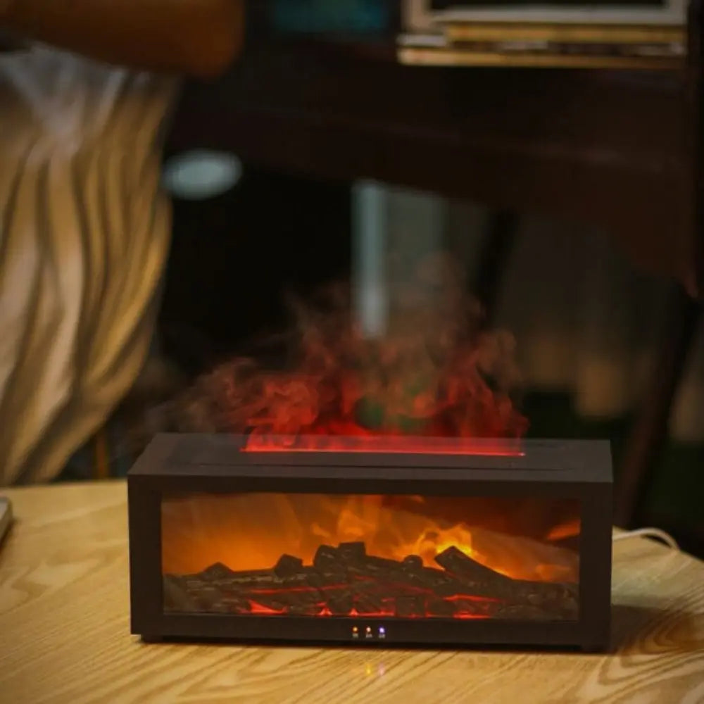 Electric Fireplace Water Vapor Flame Effect Remote Control