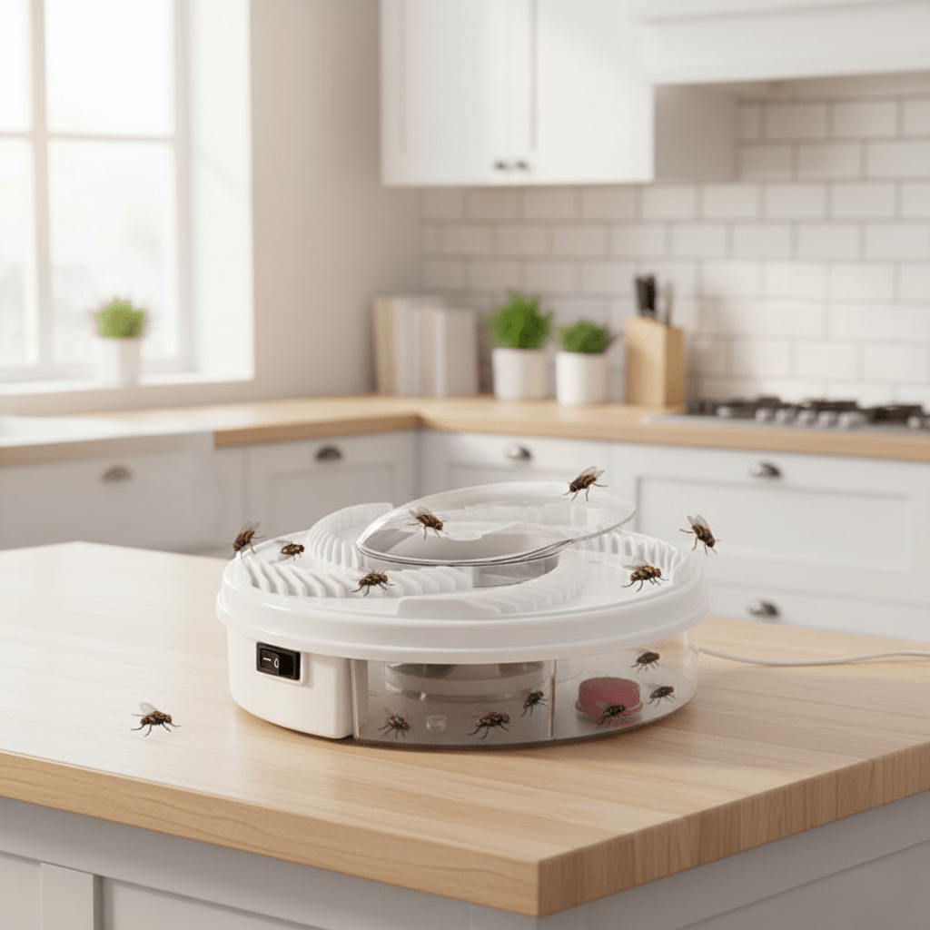 Electric Fly Catcher USB-Powered Chemical-Free Ultra-Quiet