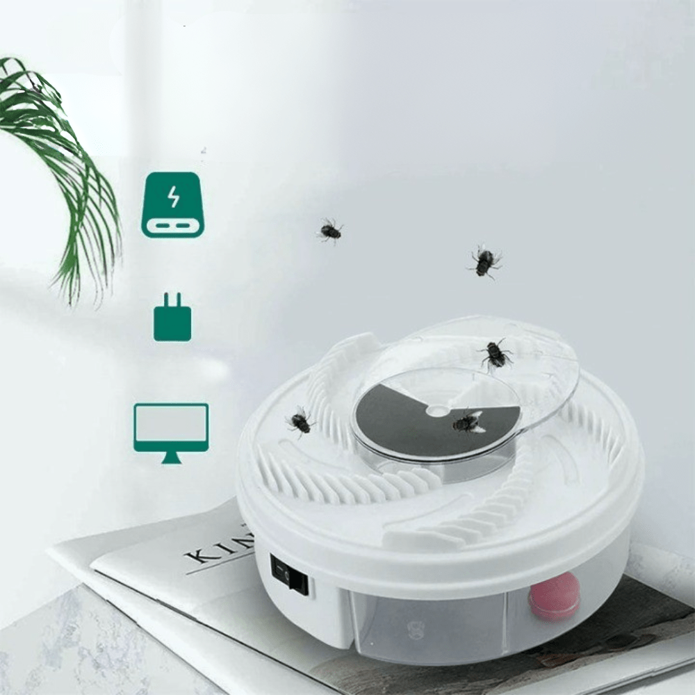Electric Fly Catcher USB-Powered Chemical-Free Ultra-Quiet