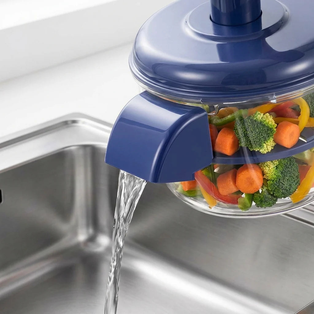 Electric Fruit Peeler & Mixer Cordless Rechargeable Detachable Whisk
