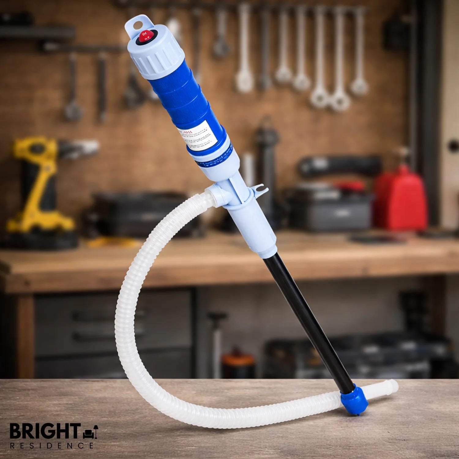 Electric Fuel Pump Fast Drip-Free Gasoline & Diesel