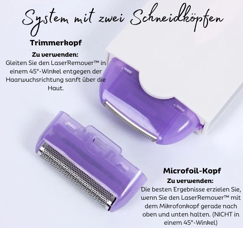 Electric Hair Remover Painless Micro-Oscillation USB Rechargeable