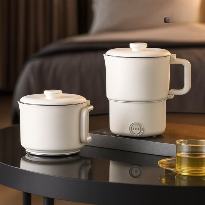 Electric Kettle Glass & Stainless Steel One-Button 800 ml