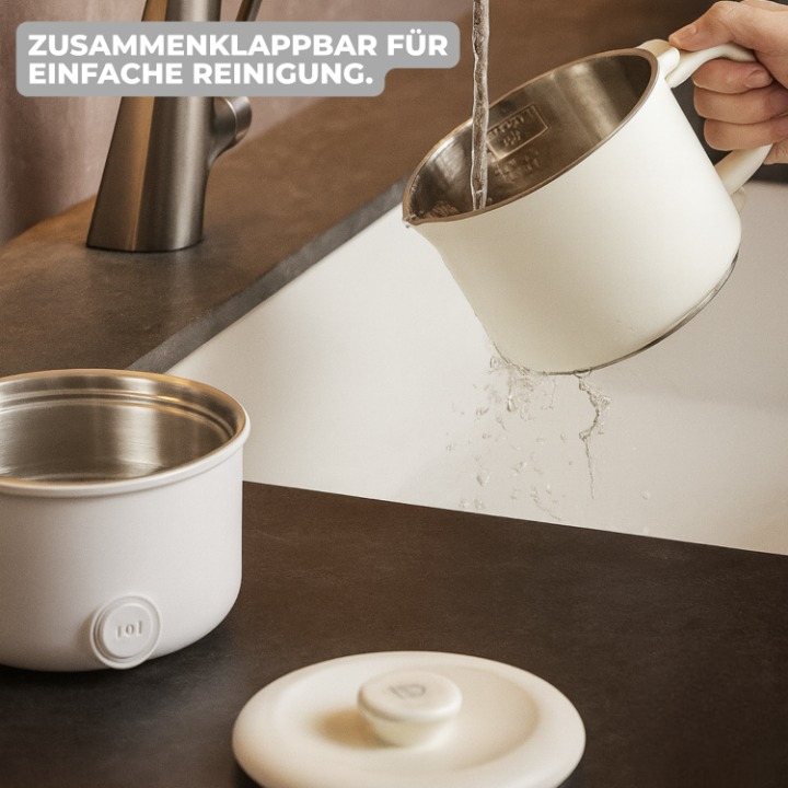 Electric Kettle Glass & Stainless Steel One-Button 800 ml