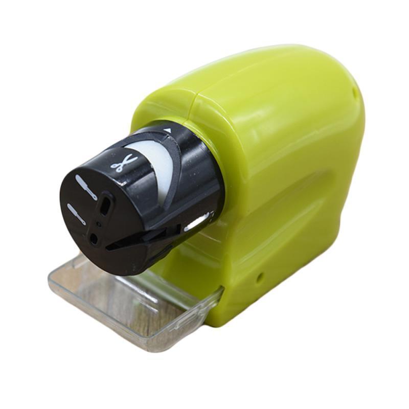 Electric Knife Sharpener Cordless Automatic Angle Guide Shavings Tray